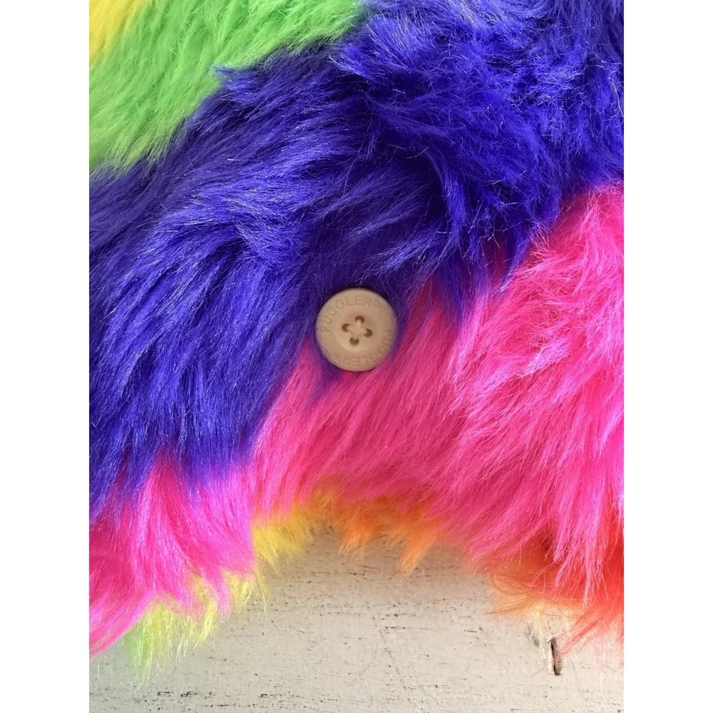 Zuru Fuggler Laboratory Misfits Oogah Boogah Plush Stripey Rainbow Ugly Doll 9